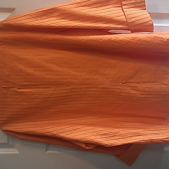 Chico's orange colored jacket - Picture 8 of 9